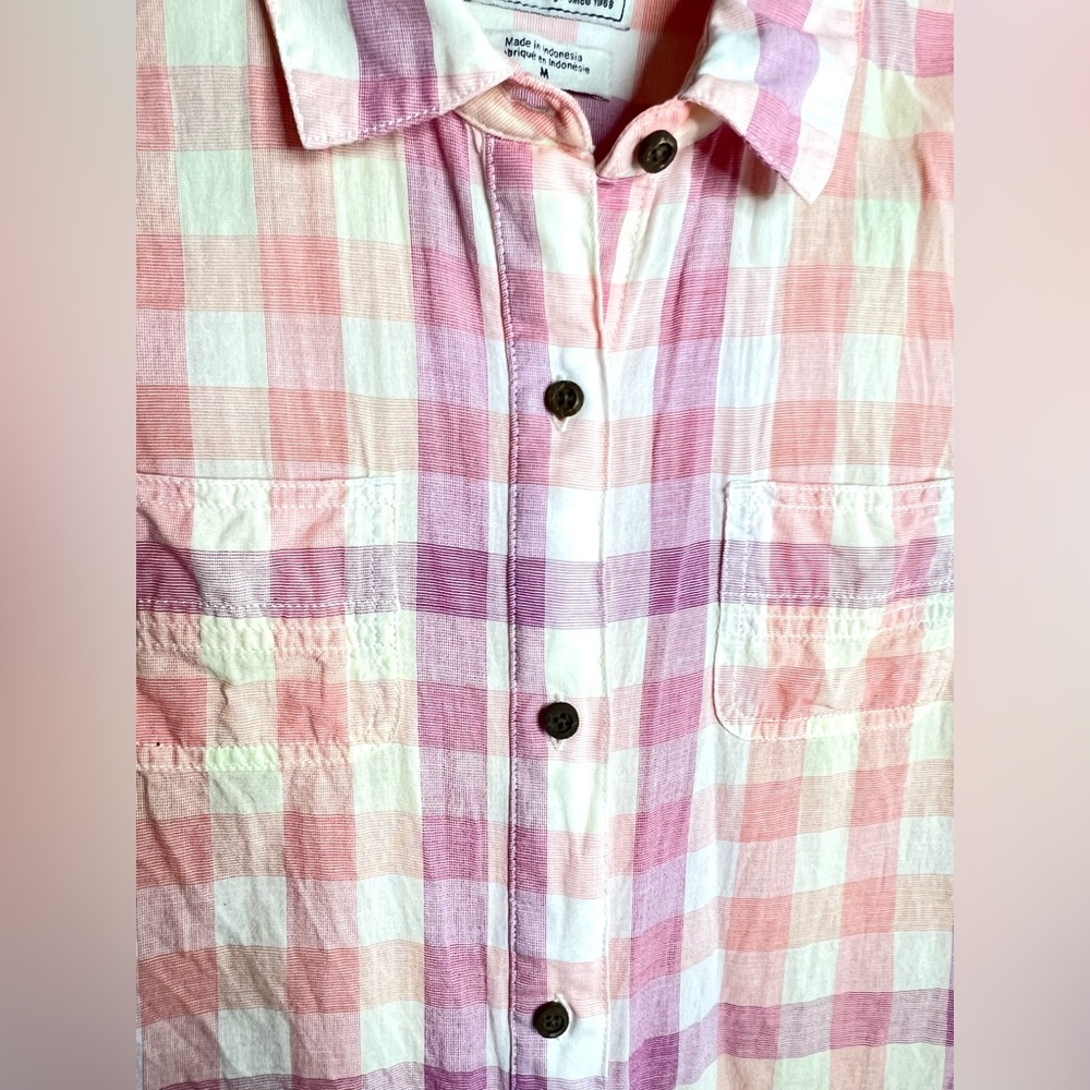 The North Face Long Sleeve Plaid Button Down, M - Picture 3 of 7